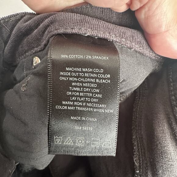 Kut From The Kloth Karen Baby Bootcut Pants Jeans 4 Charcoal Corduroy 29x32 NEW - Picture 8 of 9
